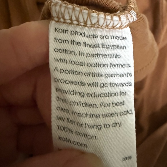 KOTN Brown Long Sleeve Tee - Picture 6 of 6